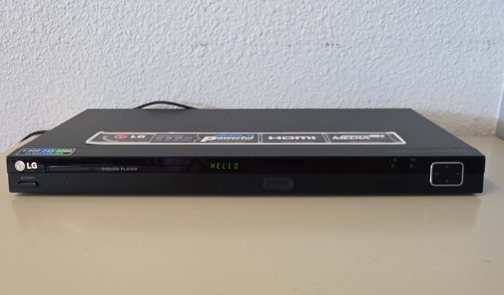 LG DN798 DVD/CD Player with HDMI and USB Media Host Tested & Works! No Remote